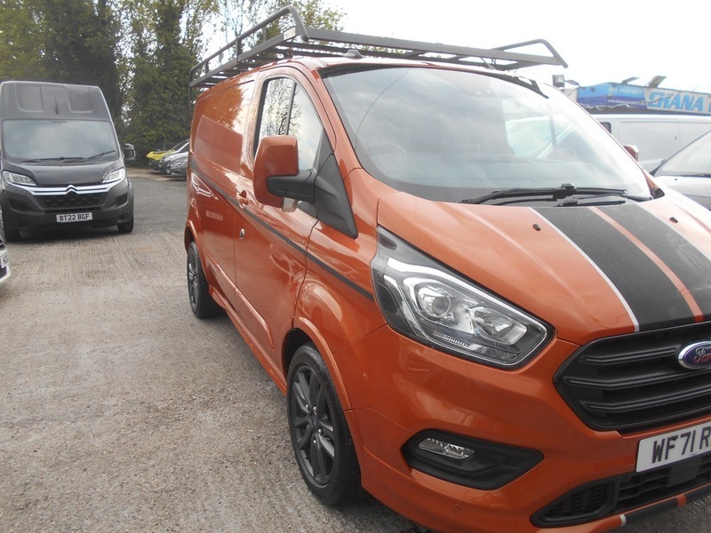 Ford Transit Custom 2022 290 Sport P WF71RXK Orange #2