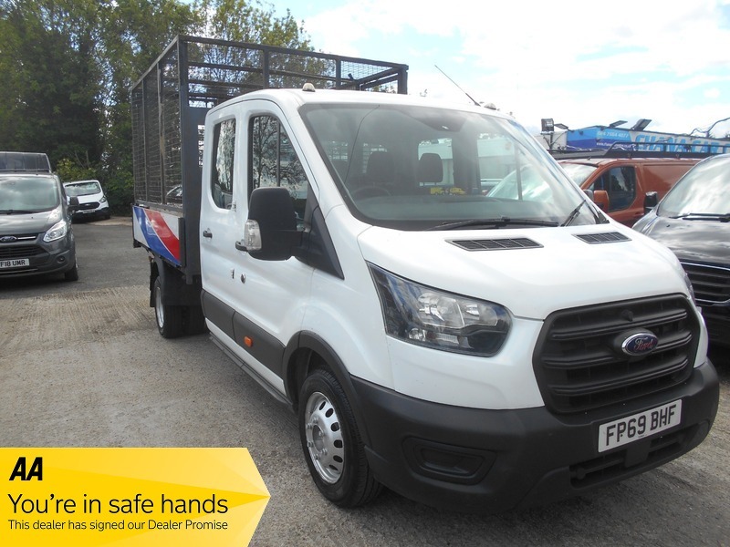 Ford Transit Custom 2019 350 Leader C FP69BHF White #2