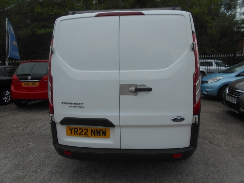 Ford Transit Custom 300 Leader 2022 Dciv YR22NWW White #4