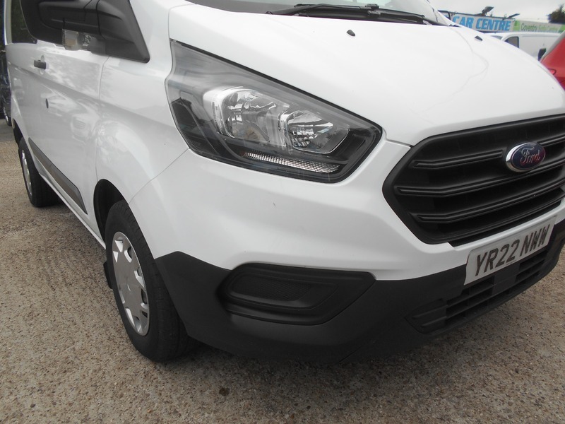 Ford Transit Custom 300 Leader 2022 Dciv YR22NWW White #5