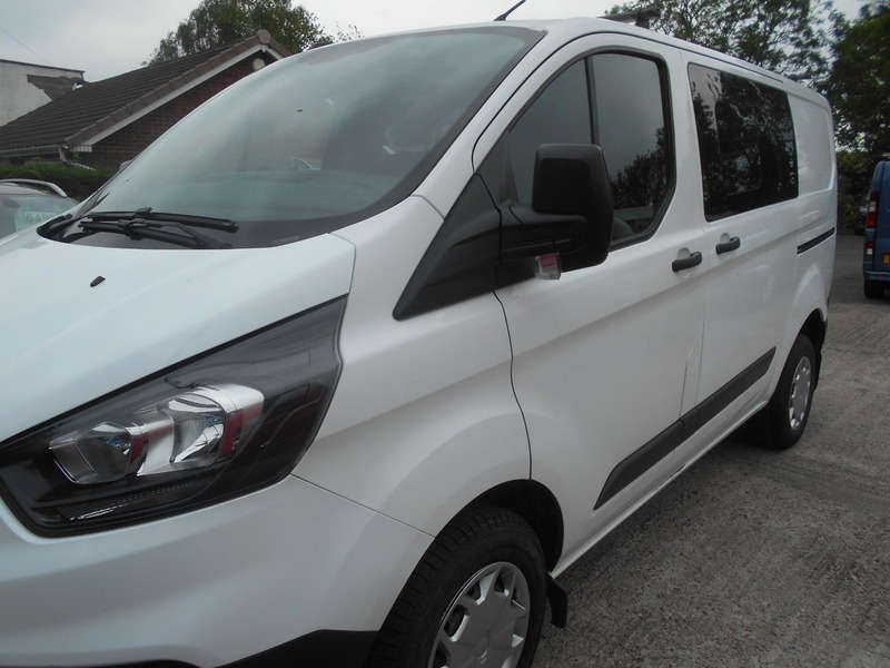 Ford Transit Custom 300 Leader 2022 Dciv YR22NWW White #3