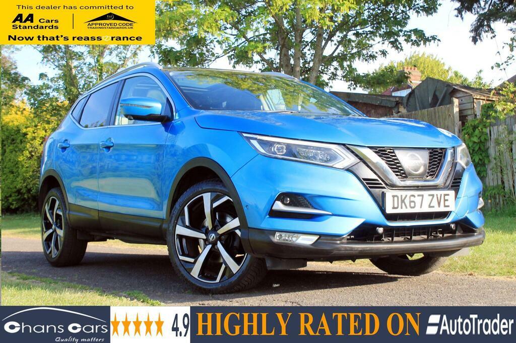 Nissan Qashqai 2017 Nissan Qashqai 1.6 Dig-t Tekna Suv Blue