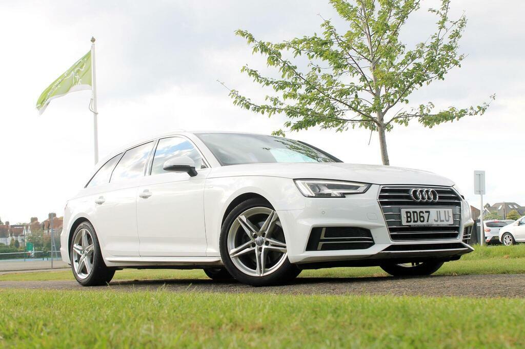 Audi A4 Avant 2017 Audi A4 Avant 1.4 Tfsi S Line Estate Petr White #2