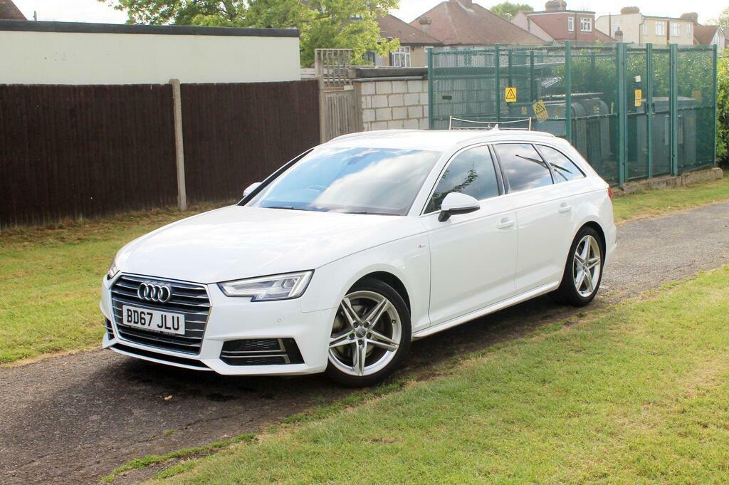 Audi A4 Avant 2017 Audi A4 Avant 1.4 Tfsi S Line Estate Petr White #6