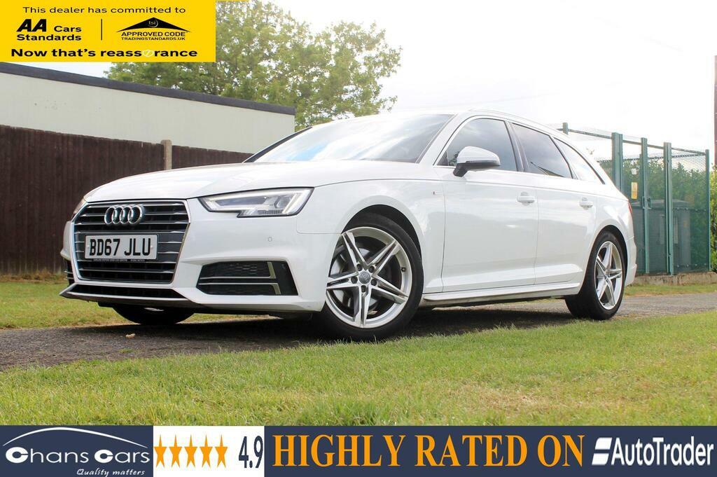 Audi A4 Avant 2017 Audi A4 Avant 1.4 Tfsi S Line Estate Petr White
