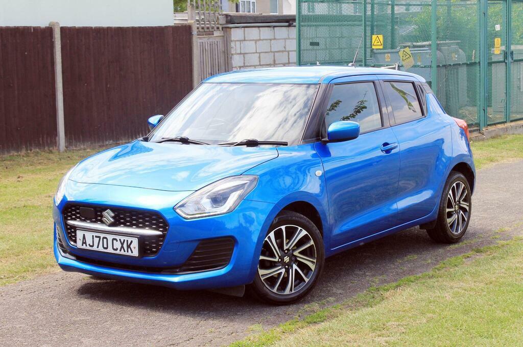 Suzuki Swift 2020 Suzuki Swift 1.2 Dualjet Mhev Sz-l Hatchback AJ70CXK Blue #4