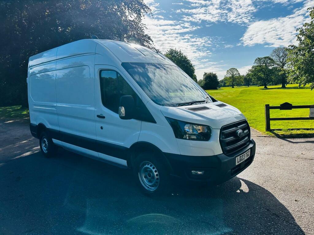 Ford Transit Custom 2.0 350 Ecoblue Leader Fwd L3 H3 Euro 6 Ss LD23TGZ White #6
