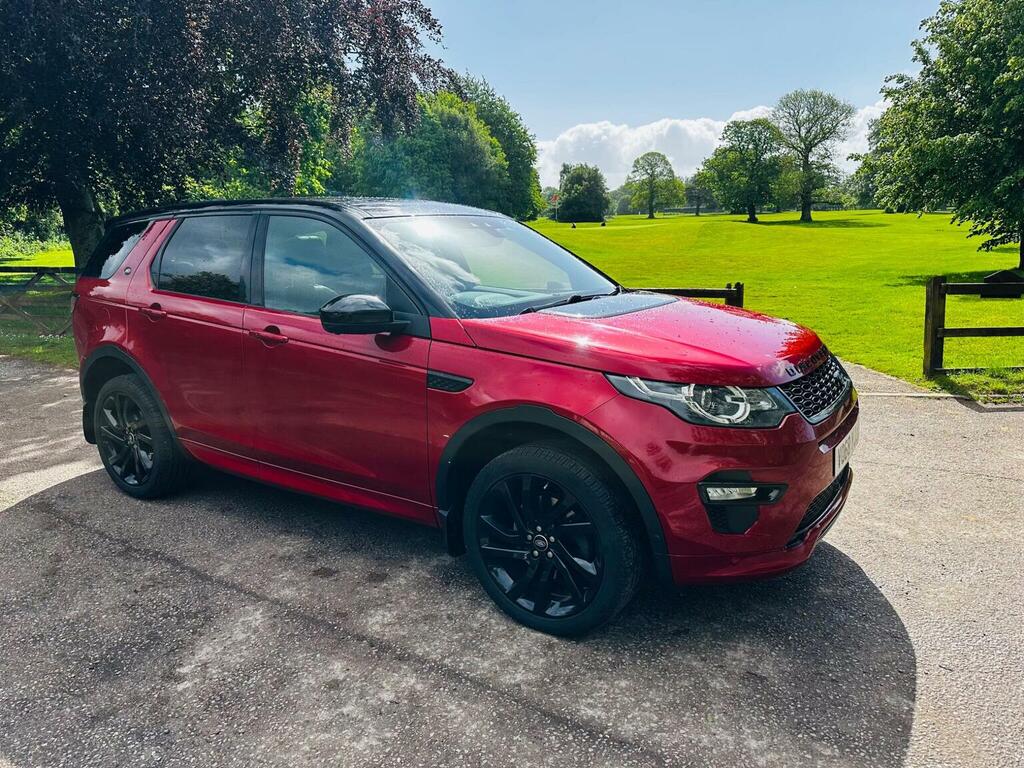 Land Rover Discovery Sport 2.0 Td4 Hse Dynamic Lux 4Wd Euro 6 Ss Red