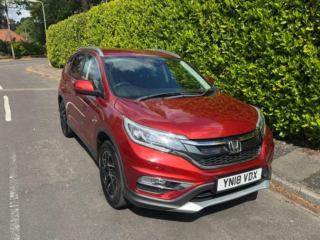 Honda Cr-V 1.6 I-dtec Se Plus Navi 4Wd Euro 6 S S YN18VDX Red #3