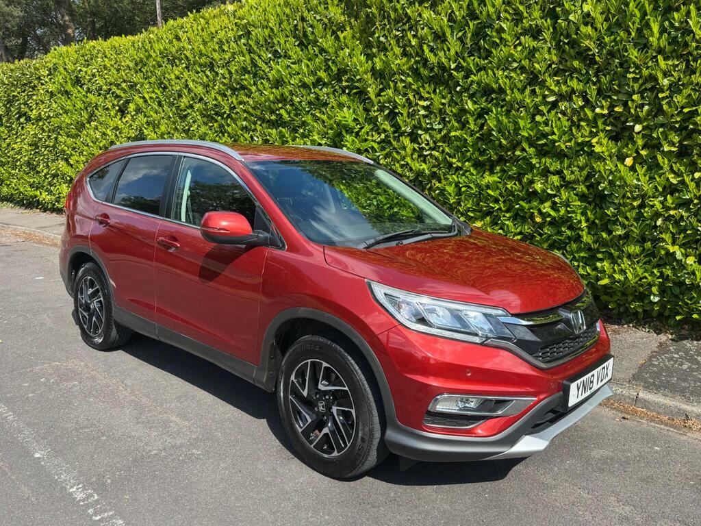 Honda Cr-V 1.6 I-dtec Se Plus Navi 4Wd Euro 6 S S Red