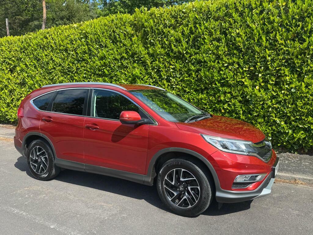 Honda Cr-V 1.6 I-dtec Se Plus Navi 4Wd Euro 6 S S YN18VDX Red #2