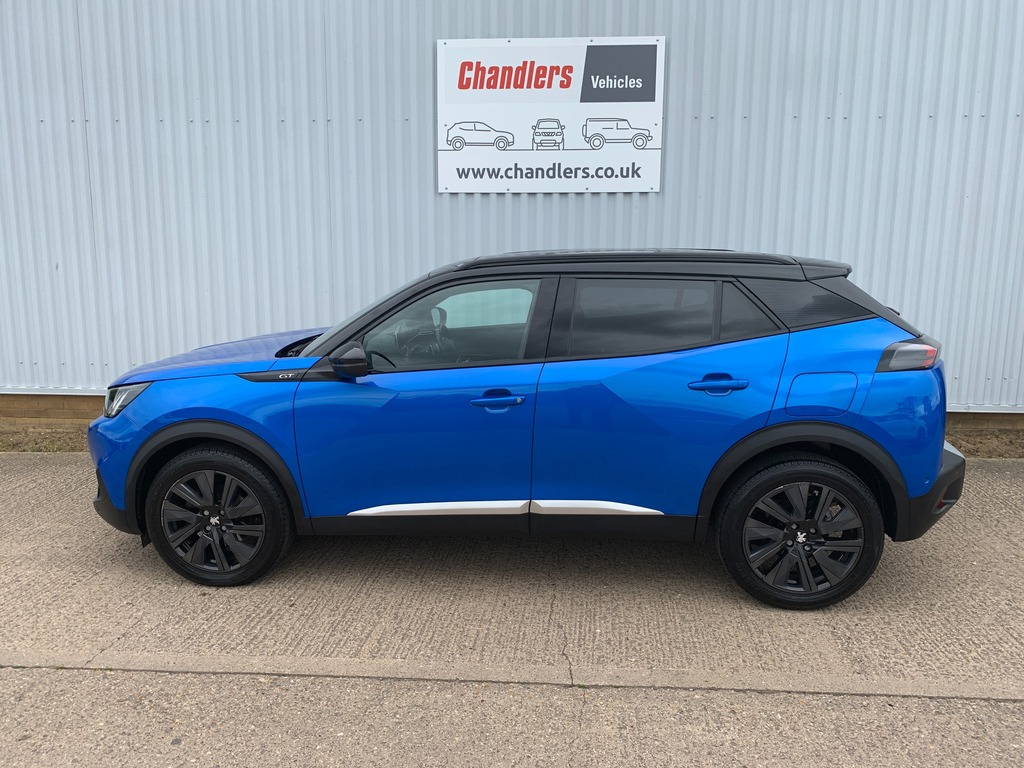 Peugeot 2008 1.2 Puretech Gt Suv Eat Euro 6 Ss 1 LA70DYT Blue #4