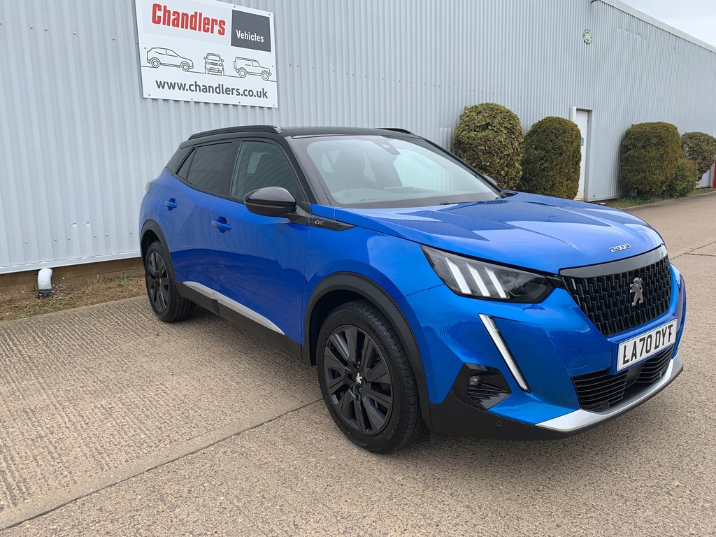 Peugeot 2008 1.2 Puretech Gt Suv Eat Euro 6 Ss 1 LA70DYT Blue #5