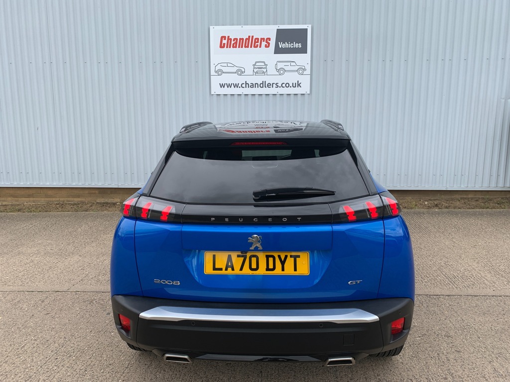 Peugeot 2008 1.2 Puretech Gt Suv Eat Euro 6 Ss 1 LA70DYT Blue #3