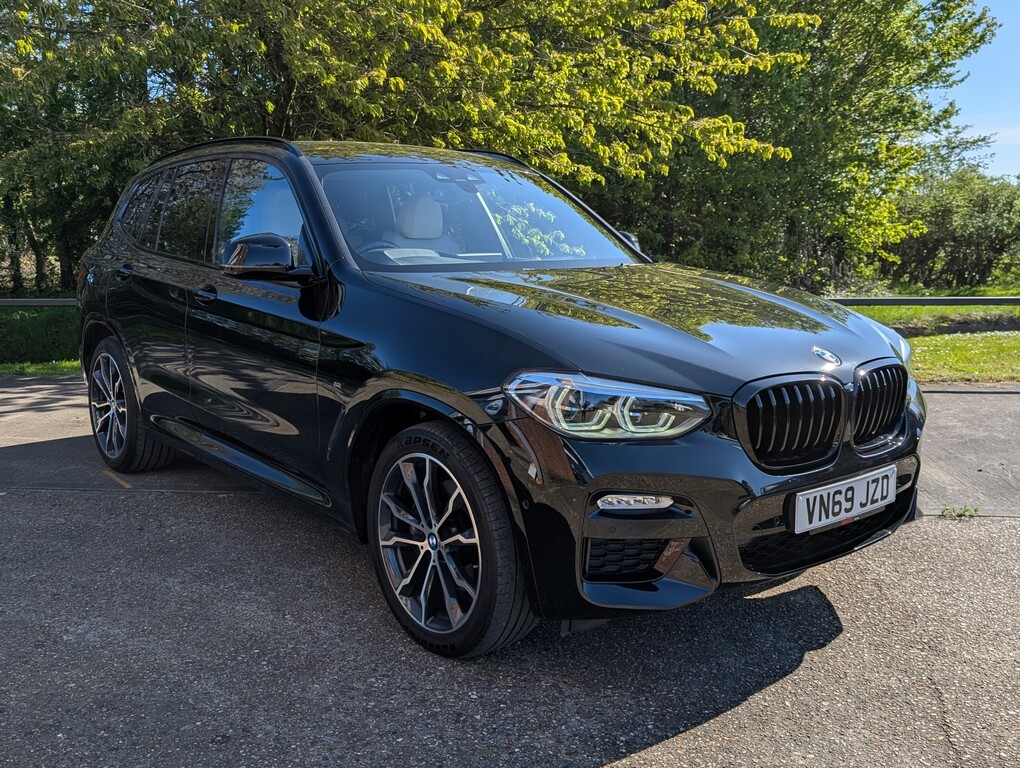 BMW X3 2.0 20D M Sport Suv Xdrive Euro 6 VN69JZD Black #5