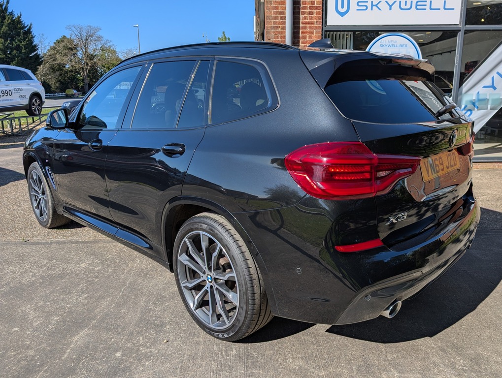 BMW X3 2.0 20D M Sport Suv Xdrive Euro 6 VN69JZD Black #3