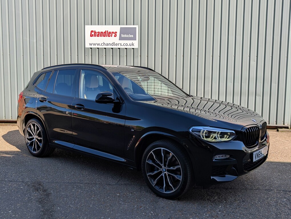 BMW X3 2.0 20D M Sport Suv Xdrive Euro 6 Black