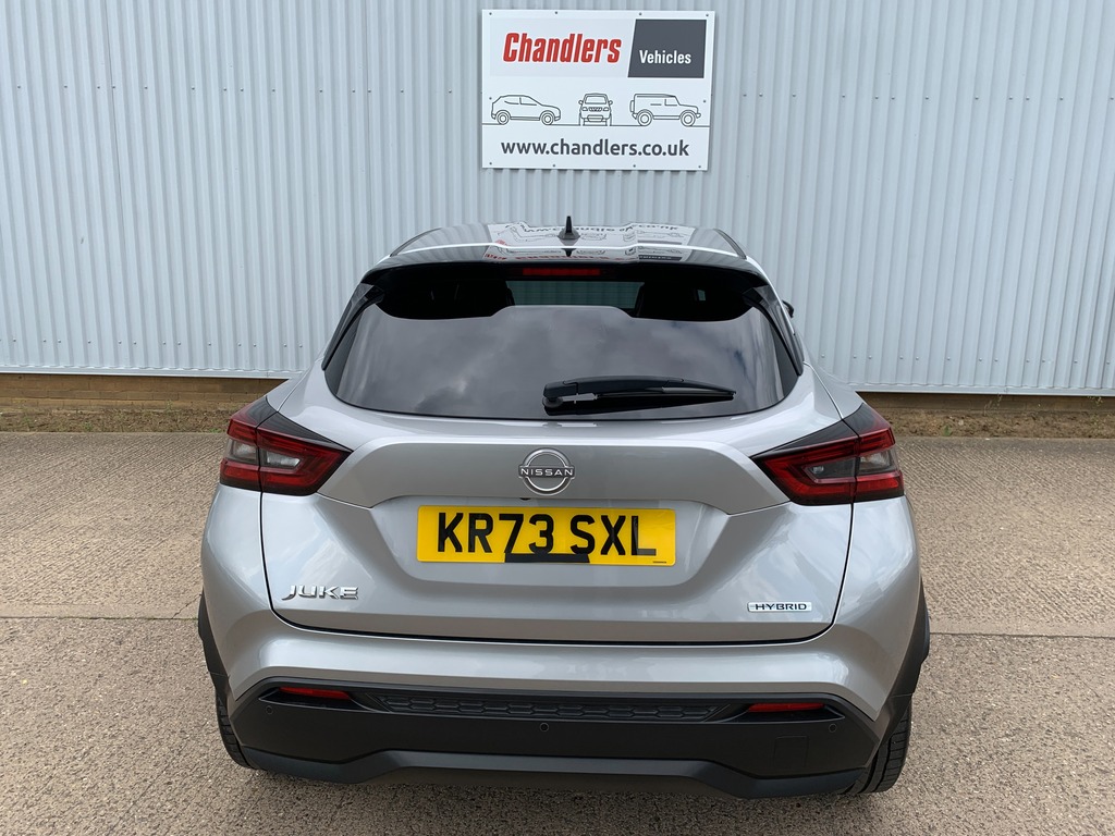 Nissan Juke 1.6 Tekna Suv Hybrid Euro 6 143 P KR73SXL Silver #3