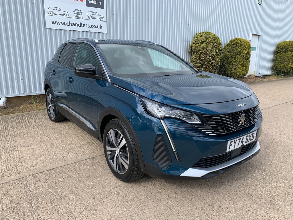 Peugeot 3008 1.6 14.2Kwh Allure Suv Plug-in Hybrid E FY74SXB Blue #5