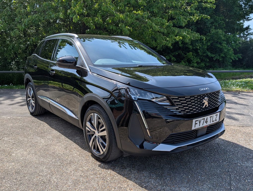Peugeot 3008 1.6 14.2Kwh Allure Suv Plug-in Hybrid E FY74TLZ Black #5