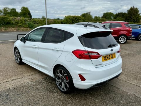 Ford Fiesta 1.0T Ecoboost St-line YE68DLT White #5