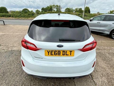 Ford Fiesta 1.0T Ecoboost St-line YE68DLT White #6