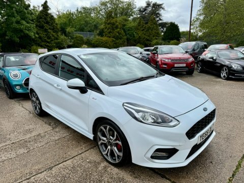 Ford Fiesta 1.0T Ecoboost St-line YE68DLT White #3
