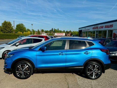 Nissan Qashqai 1.6 Dci N-connecta GN67VEX Blue #4