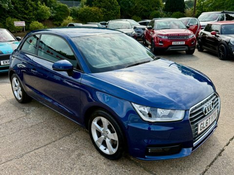 Audi A1 1.4 Tfsi Sport GL67YTK Blue #3