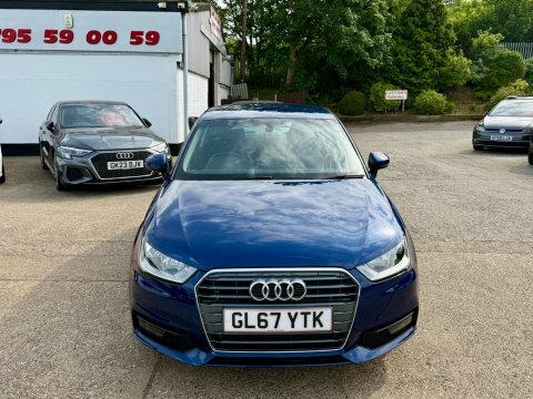 Audi A1 1.4 Tfsi Sport GL67YTK Blue #2