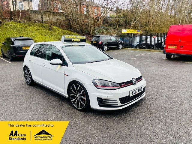 Volkswagen Golf 2017 2.0 Tsi Bluemotion Tech Gti Hatchback Pet White