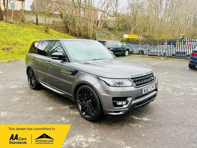 Land Rover Range Rover Sport 2017 3.0 Sd V6 Dynamic Suv Diese Grey