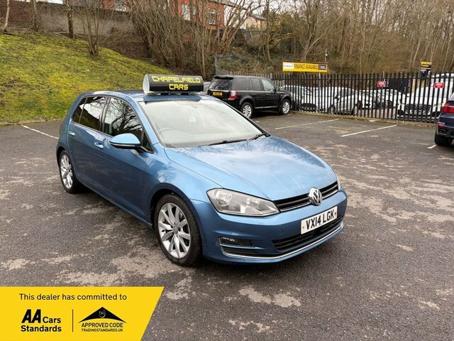 Volkswagen Golf 2014 2.0 Tdi Bluemotion Tech Gt Hatchback Dies Blue