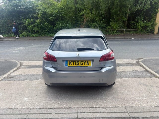 Peugeot 308 2015 2.0 Bluehdi Allure Hatchback Grey #5
