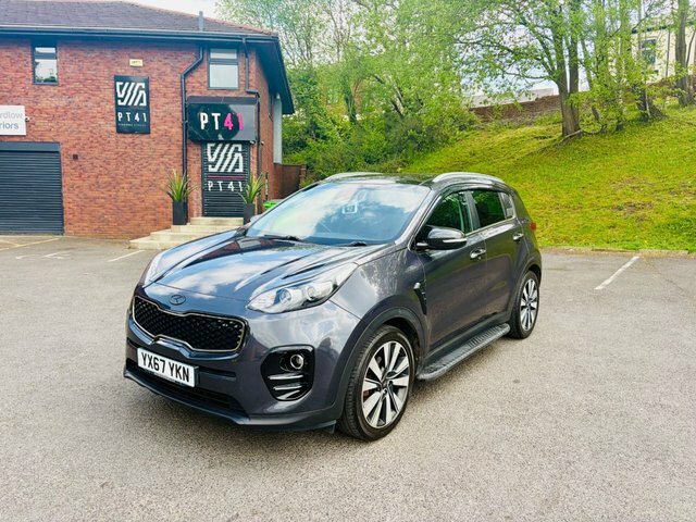 Kia Sportage 2017 1.7 Crdi 3 Suv Dct Euro 6 Ss 1 YX67YKN Silver #3