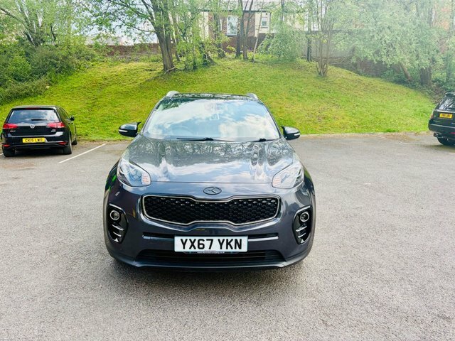 Kia Sportage 2017 1.7 Crdi 3 Suv Dct Euro 6 Ss 1 YX67YKN Silver #2
