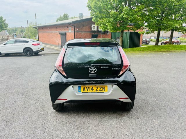 Toyota Aygo 2014 1.0 Vvt-i X-clusiv Hatchback Manua AV14ZZN Black #6