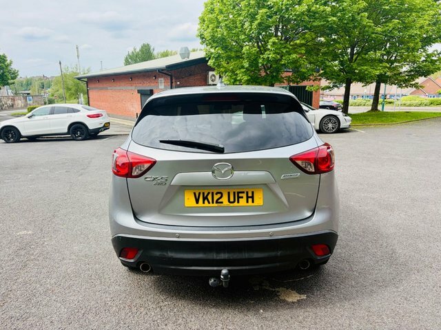 Mazda CX-5 2012 2.2 Skyactiv-d Se-l Nav Suv 4 VK12UFH Silver #4