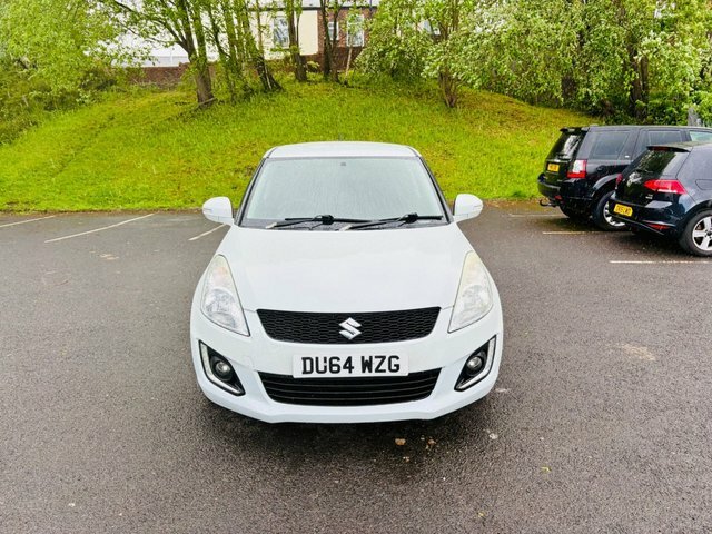 Suzuki Swift 2014 1.2 Sz4 Hatchback Euro 5 94 DU64WZG White #2