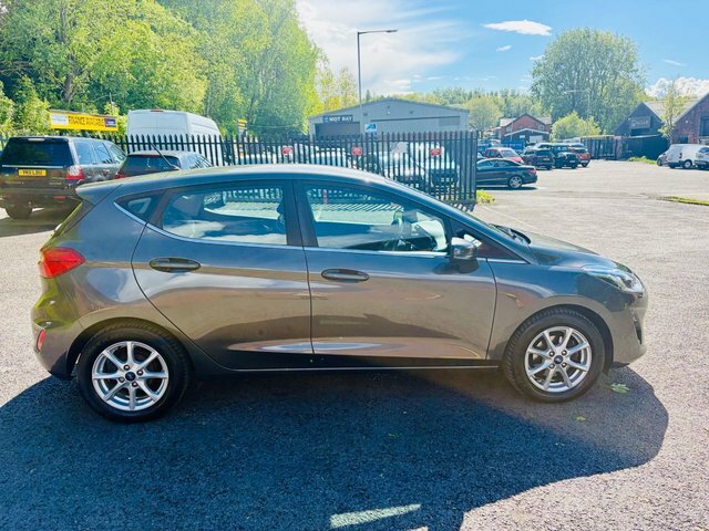 Ford Fiesta 2019 1.0T Ecoboost Gpf Zetec Hatchback BP68RKF Grey #6