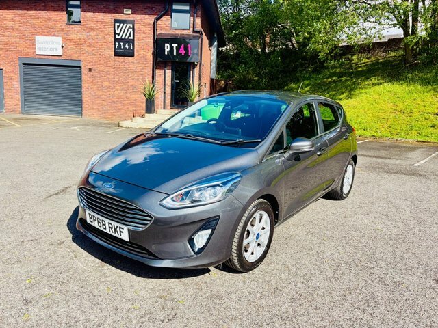 Ford Fiesta 2019 1.0T Ecoboost Gpf Zetec Hatchback BP68RKF Grey #3