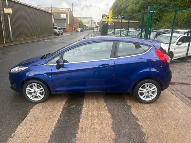 Ford Fiesta 2016 1.25 Zetec Hatchback Euro 6 SG16HSR Blue #6