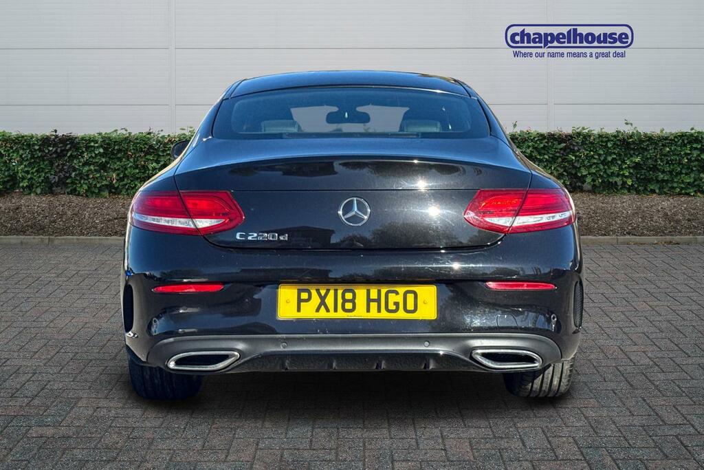 Mercedes-Benz C Class C 220 Amg Line D 2.1 PX18HGO Black #4