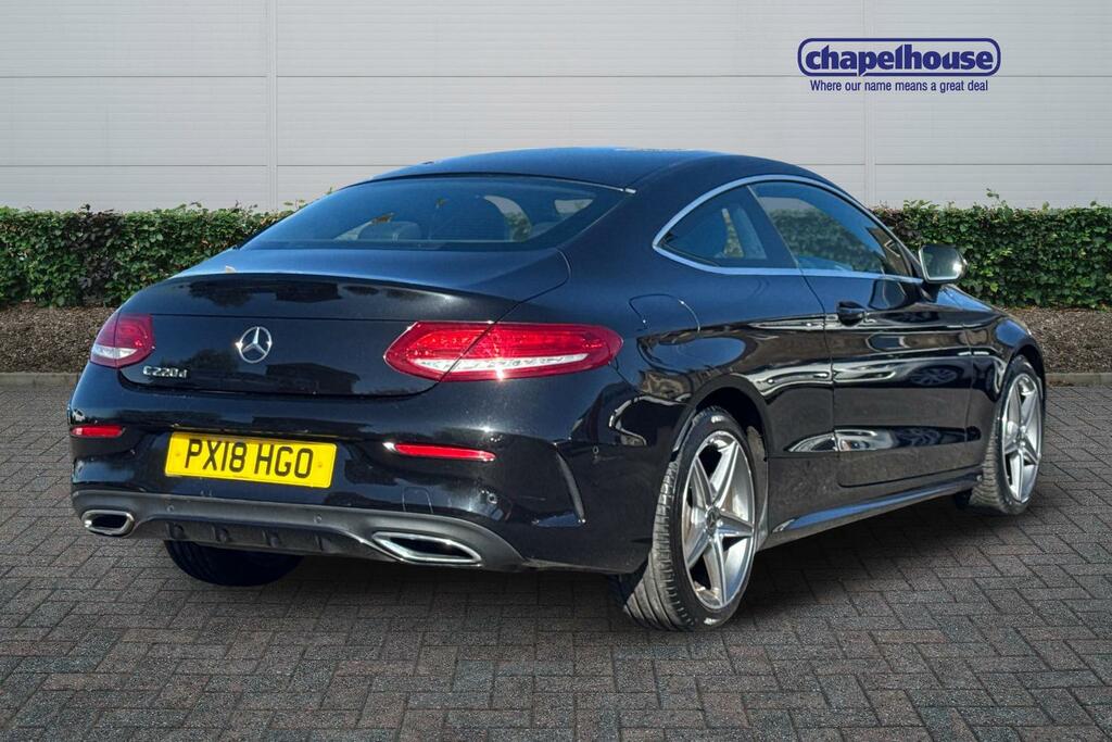 Mercedes-Benz C Class C 220 Amg Line D 2.1 PX18HGO Black #3