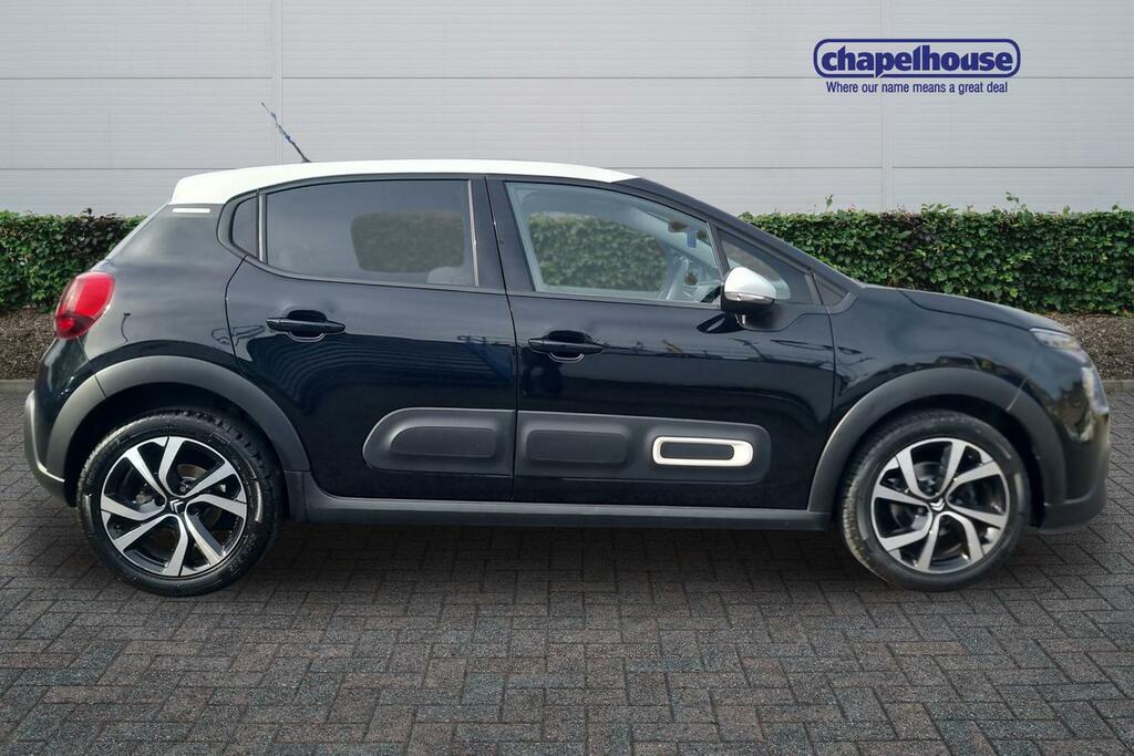 Citroen C3 Shine Puretech Ss 1.2 ME23XXJ Black #2
