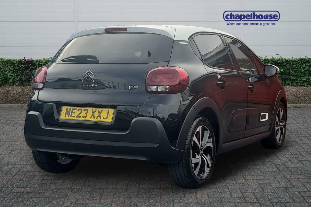 Citroen C3 Shine Puretech Ss 1.2 ME23XXJ Black #3