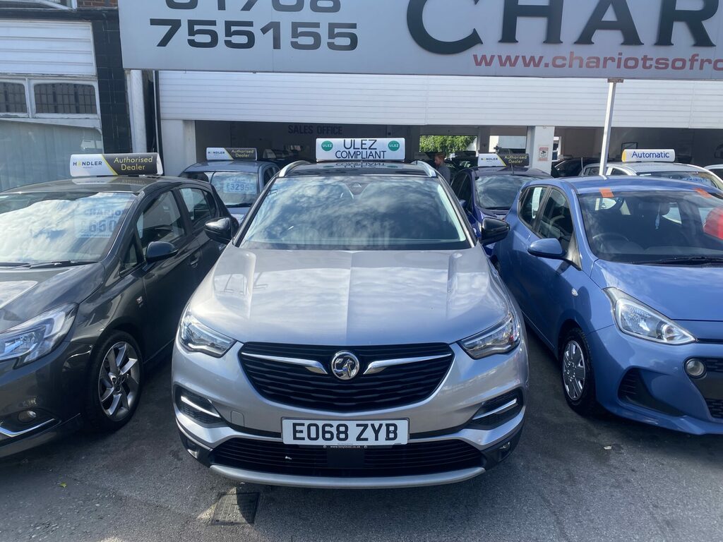 Vauxhall Grandland X 1.2 Turbo Sport Nav DV66CFE Grey #2