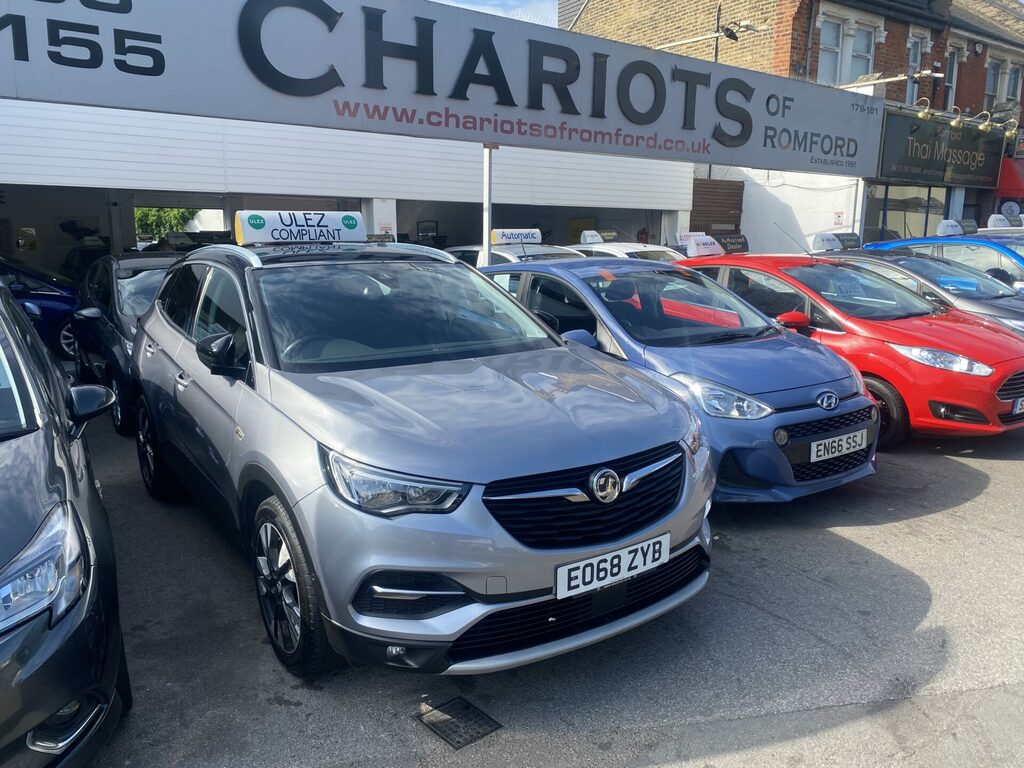 Vauxhall Grandland X 1.2 Turbo Sport Nav DV66CFE Grey #3