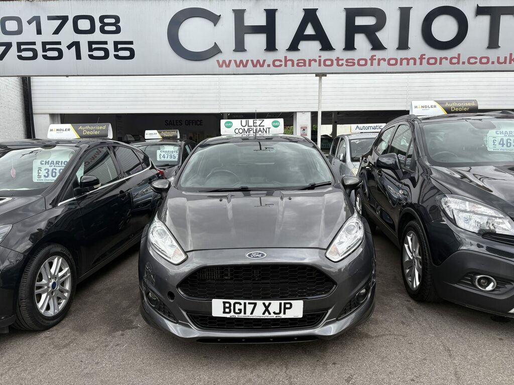 Ford Fiesta 1.0T Ecoboost Zetec CV17BHO Grey #2