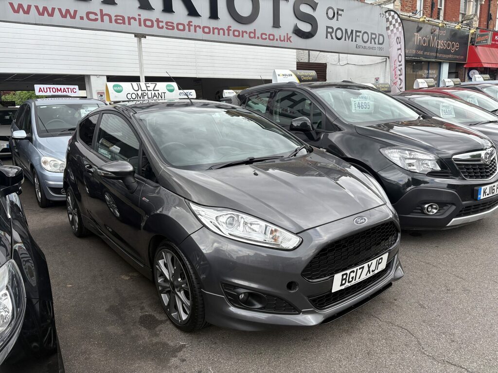 Ford Fiesta 1.0T Ecoboost Zetec CV17BHO Grey #3